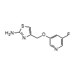 4-[[(5-Fluoro-3-pyridyl)oxy]methyl]thiazol-2-amine