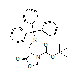 (R)-3-Boc-5-oxo-4-[(tritylthio)methyl]oxazolidine