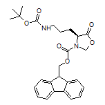 (S)-3-Fmoc-4-[3-(Boc-amino)propyl]-5-oxooxazolidine