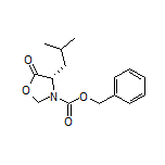 (S)-3-Cbz-4-isobutyl-5-oxooxazolidine