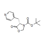 (S)-3-Boc-5-oxo-4-(pyridin-4-ylmethyl)oxazolidine