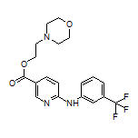 2-Morpholinoethyl 6-[[3-(Trifluoromethyl)phenyl]amino]nicotinate