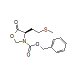 (R)-3-Cbz-4-[2-(methylthio)ethyl]-5-oxooxazolidine