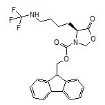 (S)-3-Fmoc-5-oxo-4-[4-[(trifluoromethyl)amino]butyl]oxazolidine