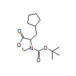 3-Boc-4-(cyclopentylmethyl)-5-oxooxazolidine