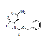 (R)-3-Cbz-4-(2-amino-2-oxoethyl)-5-oxooxazolidine