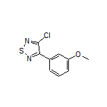 3-Chloro-4-(3-methoxyphenyl)-1,2,5-thiadiazole