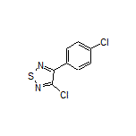 3-Chloro-4-(4-chlorophenyl)-1,2,5-thiadiazole