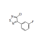 3-Chloro-4-(3-fluorophenyl)-1,2,5-thiadiazole