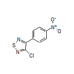 3-Chloro-4-(4-nitrophenyl)-1,2,5-thiadiazole