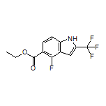 Ethyl 4-Fluoro-2-(trifluoromethyl)indole-5-carboxylate