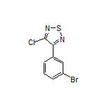 3-(3-Bromophenyl)-4-chloro-1,2,5-thiadiazole