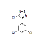 3-Chloro-4-(3,5-dichlorophenyl)-1,2,5-thiadiazole