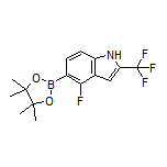 4-Fluoro-2-(trifluoromethyl)indole-5-boronic Acid Pinacol ester