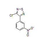 3-Chloro-4-(3-nitrophenyl)-1,2,5-thiadiazole