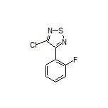 3-Chloro-4-(2-fluorophenyl)-1,2,5-thiadiazole