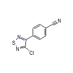 4-(4-Chloro-1,2,5-thiadiazol-3-yl)benzonitrile