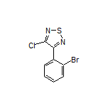 3-(2-Bromophenyl)-4-chloro-1,2,5-thiadiazole