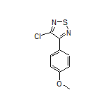 3-Chloro-4-(4-methoxyphenyl)-1,2,5-thiadiazole