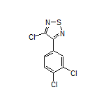 3-Chloro-4-(3,4-dichlorophenyl)-1,2,5-thiadiazole