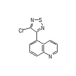 3-Chloro-4-(5-quinolyl)-1,2,5-thiadiazole