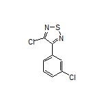 3-Chloro-4-(3-chlorophenyl)-1,2,5-thiadiazole