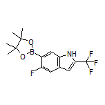 5-Fluoro-2-(trifluoromethyl)indole-6-boronic Acid Pinacol Ester