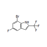 7-Bromo-5-fluoro-2-(trifluoromethyl)indole