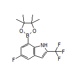 5-Fluoro-2-(trifluoromethyl)indole-7-boronic Acid Pinacol Ester