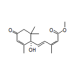 Methyl (2Z,4E)-5-[(S)-1-Hydroxy-2,6,6-trimethyl-4-oxocyclohex-2-en-1-yl]-3-methylpenta-2,4-dienoate