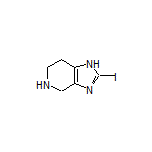 2-Iodo-4,5,6,7-tetrahydro-1H-imidazo[4,5-c]pyridine