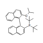 Di-tert-butyl(2’-isopropoxy-[1,1’-binaphthalen]-2-yl)phosphine