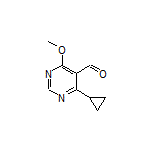 4-Cyclopropyl-6-methoxypyrimidine-5-carbaldehyde