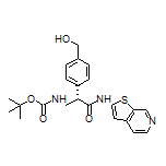 (S)-3-(Boc-amino)-2-[4-(hydroxymethyl)phenyl]-N-(thieno[2,3-c]pyridin-2-yl)propanamide