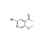 1-(2-Bromo-5-methoxy-4-pyridyl)ethanone