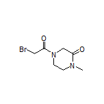 4-(2-Bromoacetyl)-1-methylpiperazin-2-one