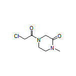 4-(2-Chloroacetyl)-1-methylpiperazin-2-one