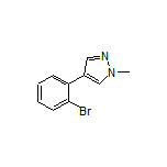 4-(2-Bromophenyl)-1-methyl-1H-pyrazole