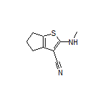 2-(Methylamino)-5,6-dihydro-4H-cyclopenta[b]thiophene-3-carbonitrile