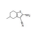 2-Amino-5-methyl-4,5,6,7-tetrahydrobenzo[b]thiophene-3-carbonitrile