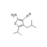 2-Amino-4-isobutyl-5-isopropylthiophene-3-carbonitrile