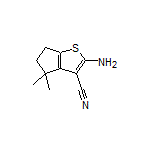 2-Amino-4,4-dimethyl-5,6-dihydro-4H-cyclopenta[b]thiophene-3-carbonitrile