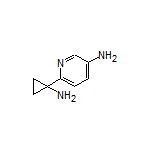 6-(1-Aminocyclopropyl)pyridin-3-amine