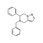 5-Benzyl-6-phenyl-4,5,6,7-tetrahydropyrazolo[1,5-a]pyrazine