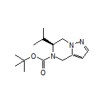 (S)-5-Boc-6-isopropyl-4,5,6,7-tetrahydropyrazolo[1,5-a]pyrazine