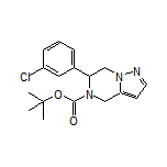 5-Boc-6-(3-chlorophenyl)-4,5,6,7-tetrahydropyrazolo[1,5-a]pyrazine