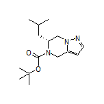 (R)-5-Boc-6-isobutyl-4,5,6,7-tetrahydropyrazolo[1,5-a]pyrazine