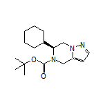 (S)-5-Boc-6-cyclohexyl-4,5,6,7-tetrahydropyrazolo[1,5-a]pyrazine