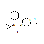 (R)-5-Boc-6-cyclohexyl-4,5,6,7-tetrahydropyrazolo[1,5-a]pyrazine