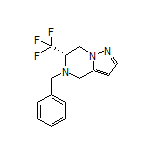 (S)-5-Benzyl-6-(trifluoromethyl)-4,5,6,7-tetrahydropyrazolo[1,5-a]pyrazine